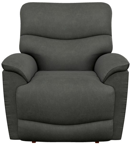 La-Z-Boy® Trouper Ink Power Rocking Recliner with Headrest and Lumbar-1
