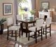 Furniture of America® Glenbrook 2-Piece Brown Cherry/Ivory Dining  Side Chair Set-1