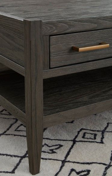 Null Furniture Manhattan Espresso Large Rectangular Cocktail Table -1