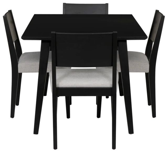 Powell® Cosgrove 5-Piece Black/Light Gray Upholstered Dining Set-3