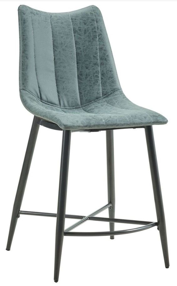 Elements International Riko Black Counter Height Side Chair Bob Mills
