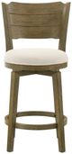 Armen Living Winsley 4-Piece Putty Brown/White Counter Stool Set-2