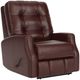 Flexsteel® Customizable Devon Leather Manual Recliner-0