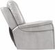 BarcaLounger® Sanibel Rainer Dove Leather Power Recliner-4