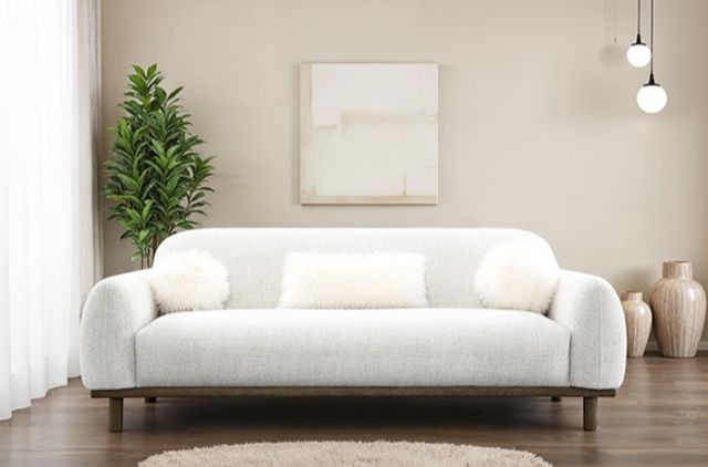 Furniture of America® Mellone Oat Sofa-1