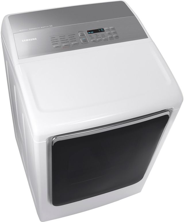 Samsung 7.4 Cu. Ft. White Front Load Electric Dryer-1
