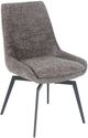 Modus Furniture CEO Oyster Upholstered Swivel Dining Side Chair-0