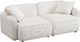 TOV Furniture Travie 2-Piece White Sand Modular Loveseat-0