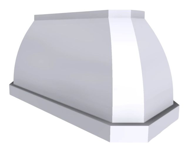 Vent-A-Hood® Designer Series 60" White Island Range Hood-1