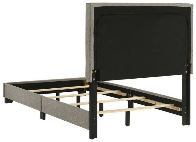 Coaster® Dorian Taupe Twin Upholstered Panel Bed -3
