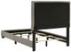 Coaster® Dorian Taupe Twin Upholstered Panel Bed -3