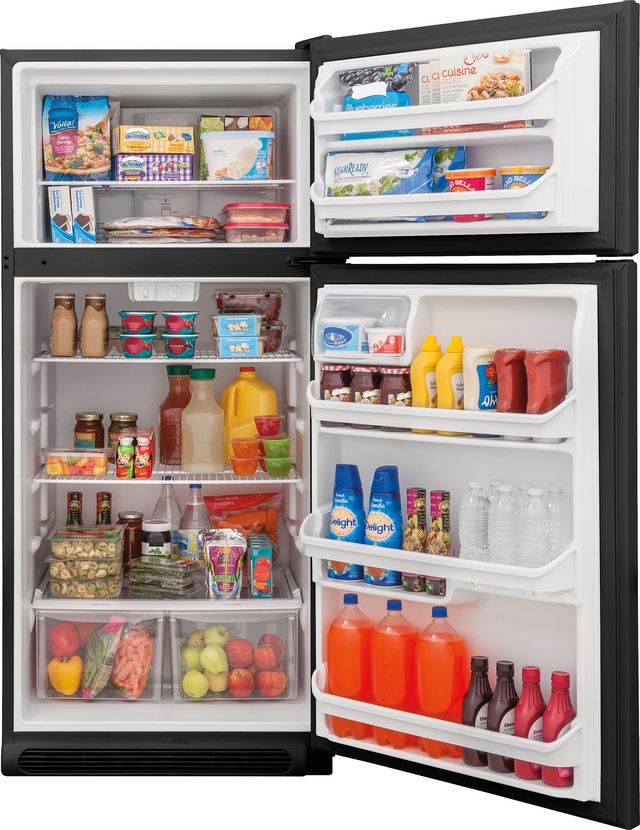 Frigidaire® 18.0 Cu. Ft. Black Top Freezer Refrigerator-2