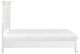 Homelegance® York White Queen Panel Bed-4
