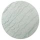 Elements International Celeste Black Round Dining Table with White Marble Top-1