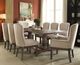 ACME Furniture Landon Salvage Brown Dining Table-1