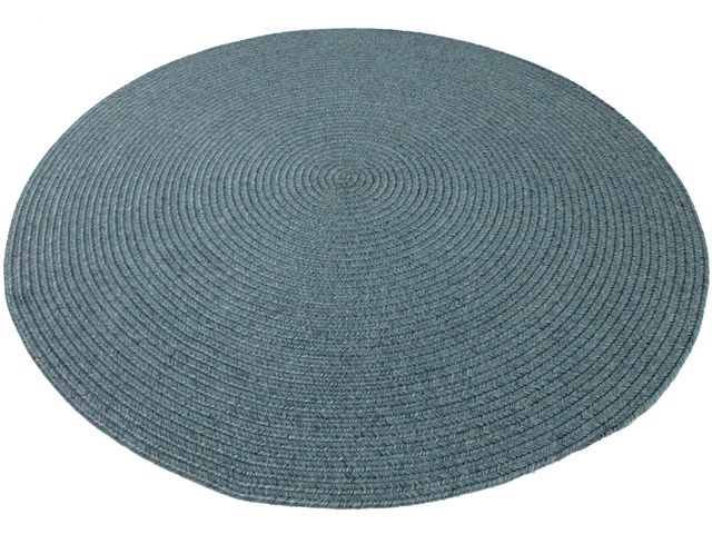 Renwil® Sage Blue 5' Circular Area Rug-0