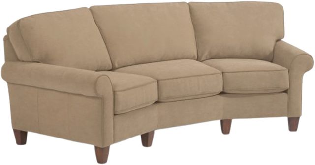 Flexsteel® Customizable Westside Leather Conversation Sofa-2