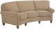 Flexsteel® Customizable Westside Leather Conversation Sofa-2