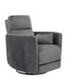 Man Wah Pewter Swivel Recliner-2