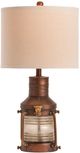Crestview Collection Copper Lantern Antique Bronze Table lamp-2
