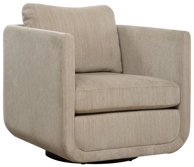 Uttermost® Abound Porcelain Swivel Chair-0