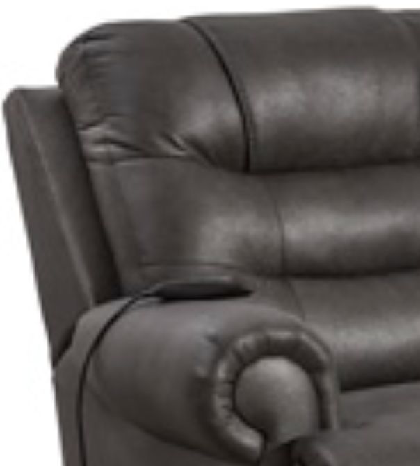 Signature Design by Ashley® Revived and Restored Granite Power Lift Recliner-4