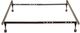 W.Silver Products Classic Twin/Full/Queen Frame with Rollers-1