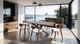 Furniture of America® Logstor Rich Walnut Dining Table -0