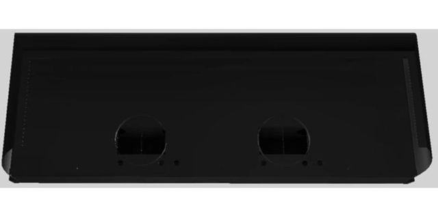 Vent-A-Hood® Designer Series 66" Black Wall Mounted Range Hood-3