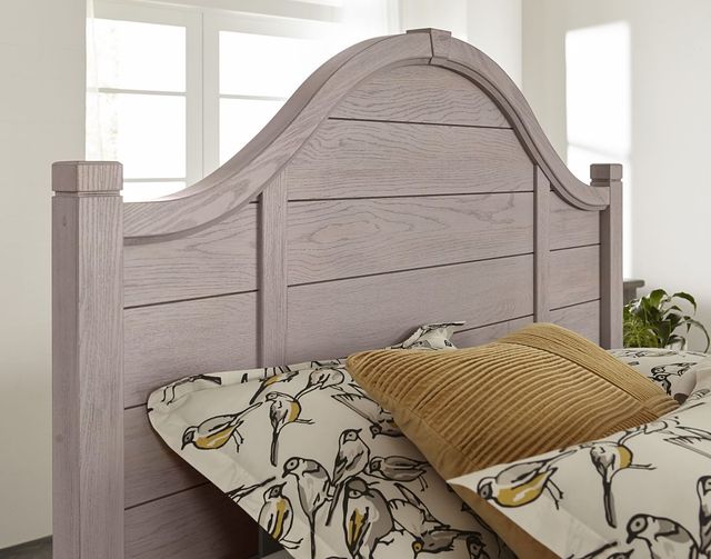 LM Co Home By Vaughan-Bassett Bungalow Home by Ben & Erin Napier Dover Gray Queen Panel Bed-2