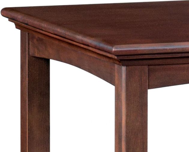 Whittier Wood® Furniture McKenzie Caffe Rectangular Side Table-1