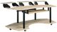 ACME Furniture Eleazar Natural Oak 83" Music Studio Desk-0