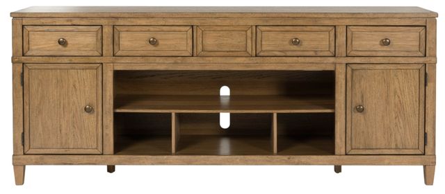 Signature Design by Ashley® Sharlance Light Brown XL TV Stand-1