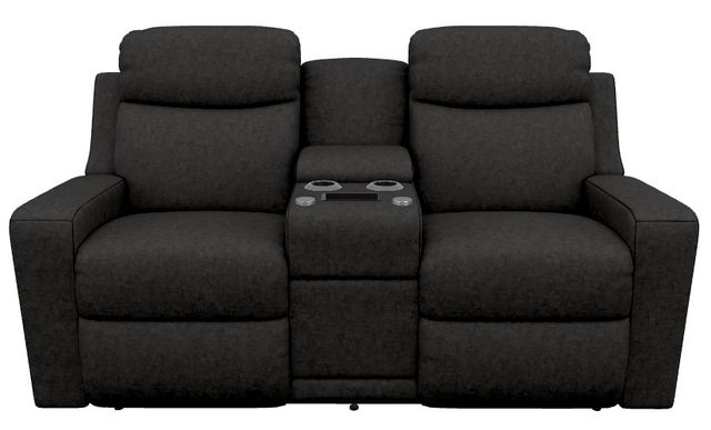La-Z-Boy® Emmons Mink Power Reclining Loveseat with Console, Headrest, and Lumbar-1