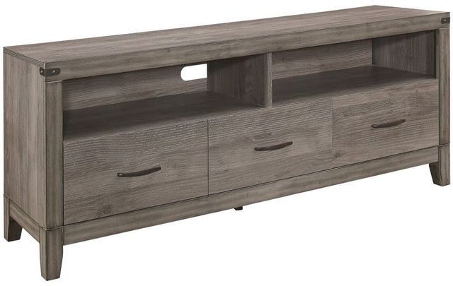 Mazin Furniture Woodrow Gray TV Console-1