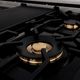 ZLINE Autograph Edition Classic 48" Satin Stainless Steel Gas Rangetop with 8 Burners, Porcelain Cooktop and Matte Black Accents-4