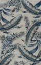 KAS Rugs Havana Grey/Blue Tropics 5'x8' Area Rug-0