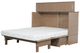 CabinetBed™ Cottage Deluxe Folding Queen Bed-0