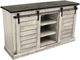 American Heartland Manufacturing Rustic Two Tone 57" Quaint Shutter TV Stand-1