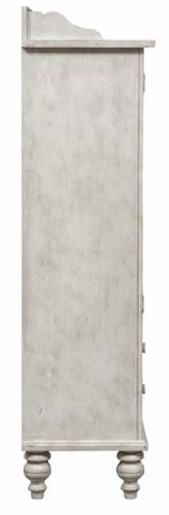 Liberty Furniture Whitney Antique Linen/Weathered Gray Display Cabinet-3