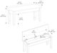 Powell® Jane 6-Piece Brown/Rustic Taupe/Vanilla White Dining Set-2