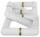A & B Home White Marble Chain Sculpture-2