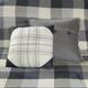 Olliix by Madison Park 7 Piece Grey Queen Ridge Herringbone Comforter Set-2