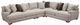 Franklin™ Hannigan 4-Piece Dusk L-Shape Sectional-0