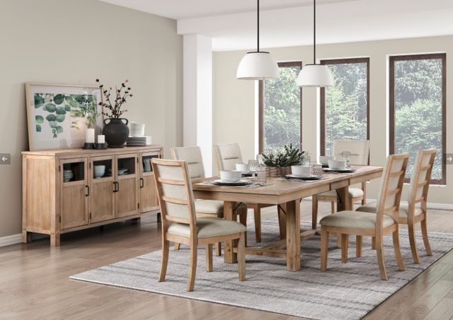 Homelegance® Aberdeen Distressed Light Oak Server-1