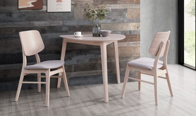 New Classic® Home Furnishings Oscar 3-Piece White Ash Dining Set-3