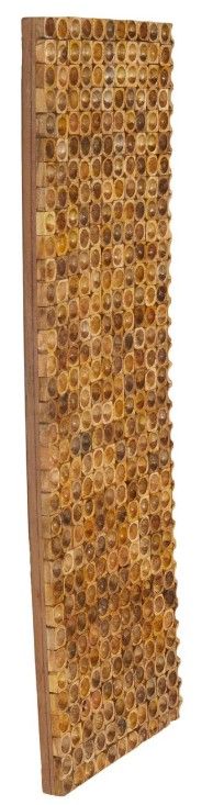 Deco Marche Brown 16'' Stacked Tree Trunk Wall Decor-1