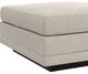Caracole® Modern Fusion Beige/Simply Black Ottoman-1