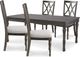 Signature Design by Ashley® Lanceyard 5-Piece Grayish Brown Dining Table Set-0