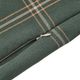 HiEnd Accents Windowpane Buckle Golden Yellow/Hunter Green Lumbar Pillow-1